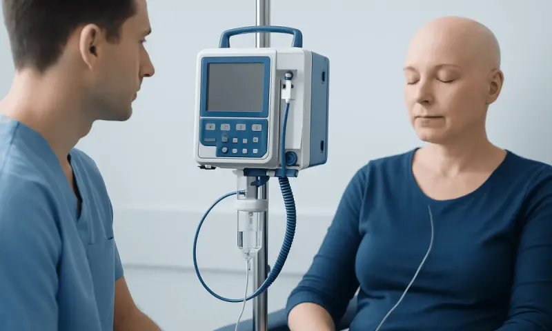 Patient undergoing medical treatment with monitoring equipment at Acibadem Hospitals.