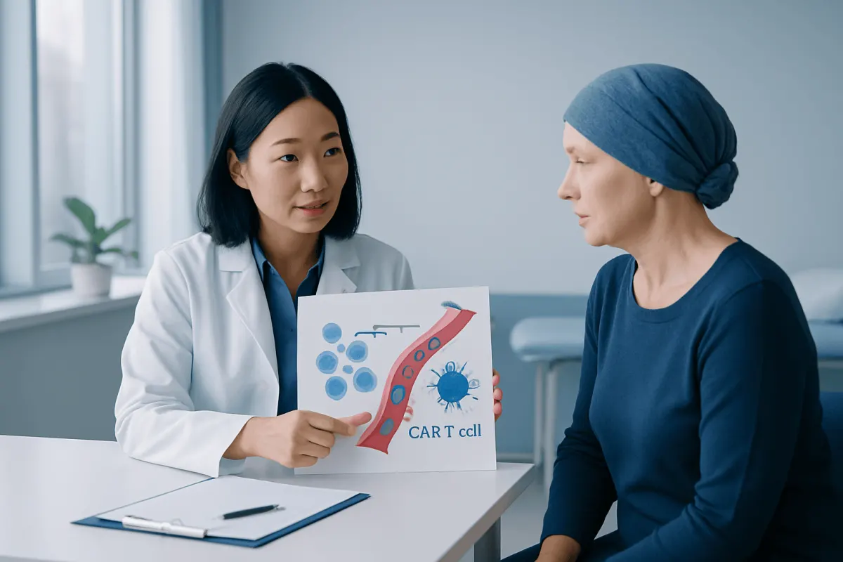 How CAR T-Cell Treatment Works — blood cancer cell therapy