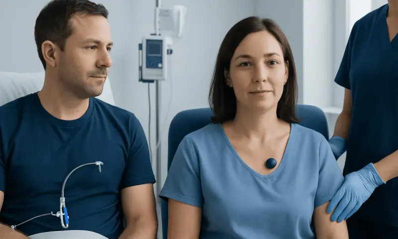 How Clinicians Tell a PICC Line and a Port Apart — picc line vs port