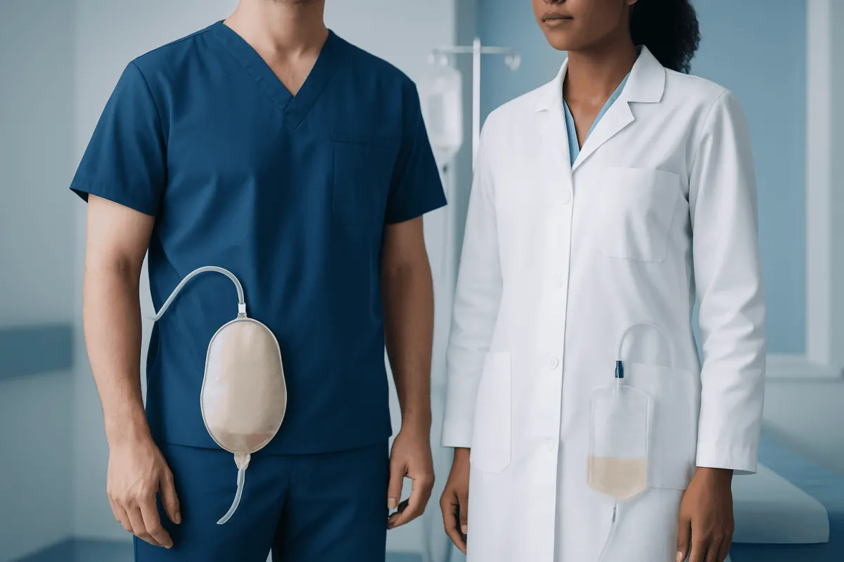 How Clinicians Tell Them Apart — urostomy vs nephrostomy