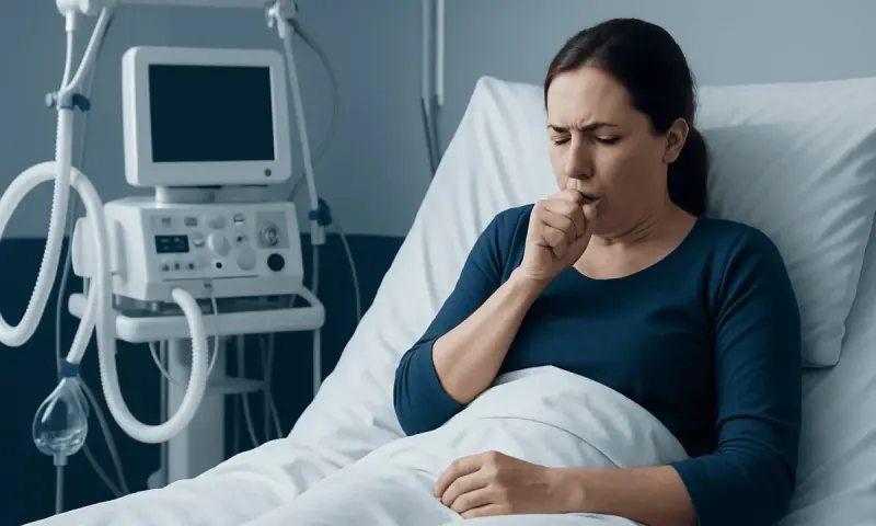 How Coughing Fits May Feel — uncontrollable coughing