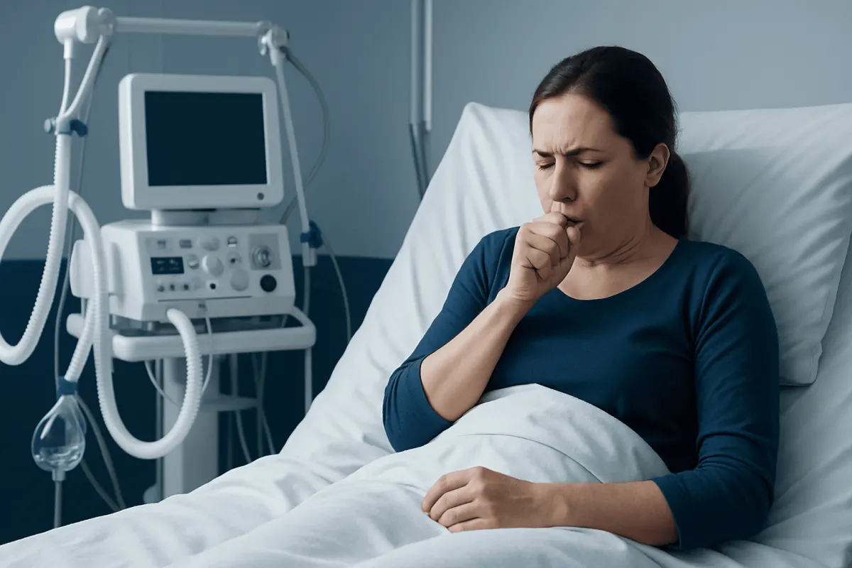 How Coughing Fits May Feel — uncontrollable coughing