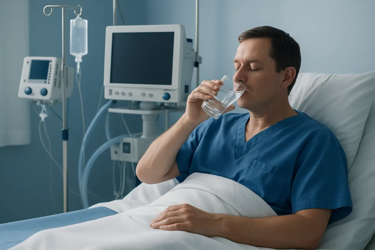 How Evening Water Intake Affects Sleep and the Body — drinking water before bed