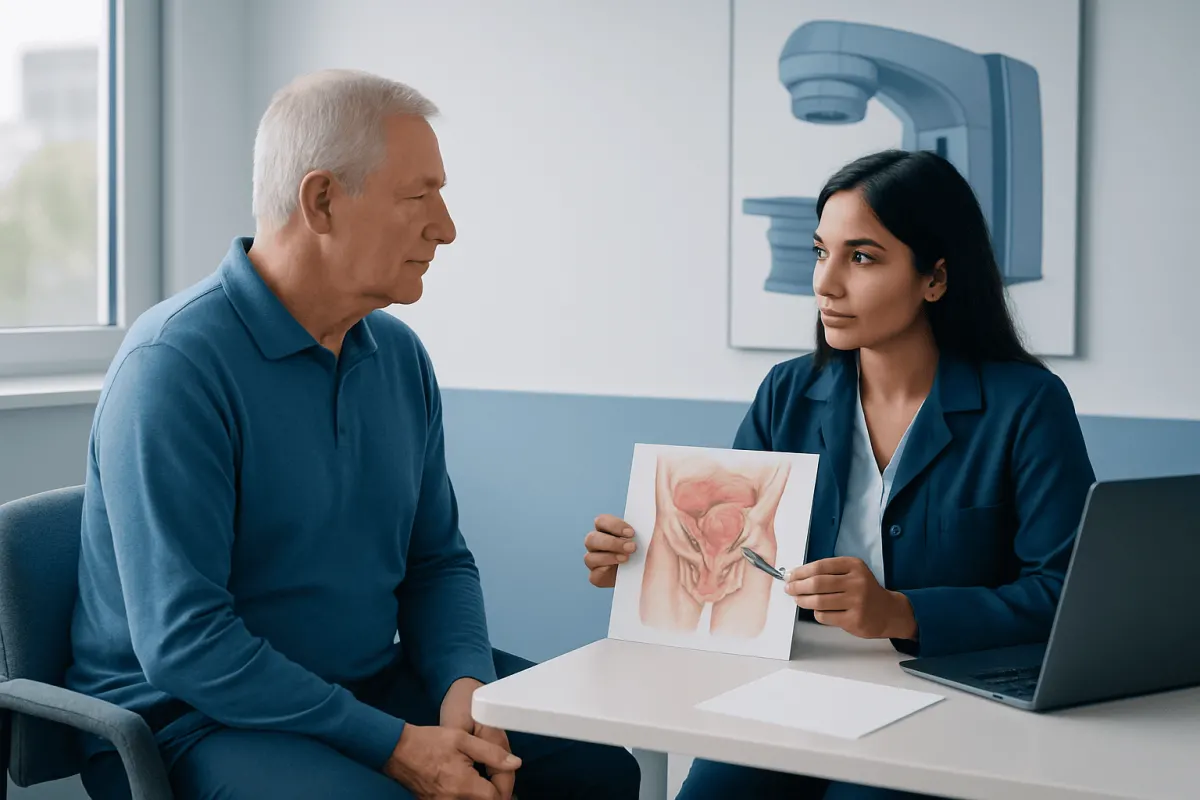 How external beam radiation therapy is planned and delivered — external beam radiation therapy for prostate cancer
