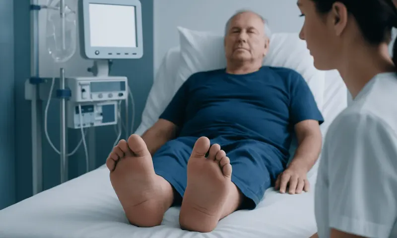 How Foot Swelling May Look and Feel — diabetes puffy feet
