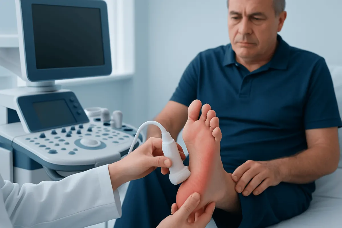 How Gout Can Feel in the Foot — gout bottom of foot