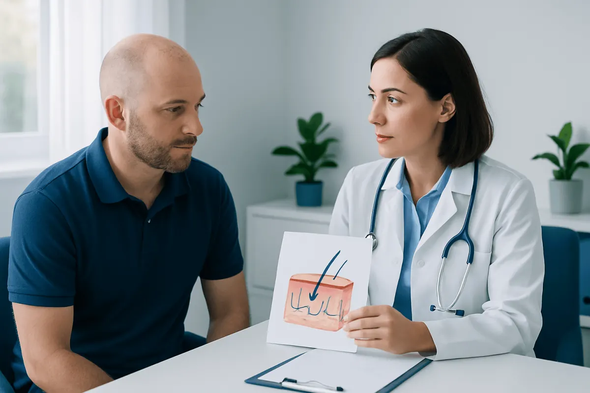 How Hair Implant Surgery Is Performed — hair replacement service