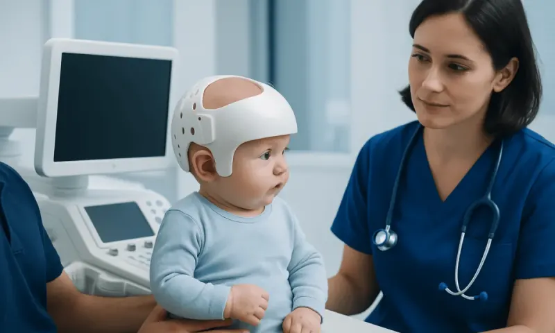 How head flattening happens in babies — baby helmet