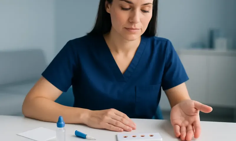 How home blood typing kits work — at home blood type test