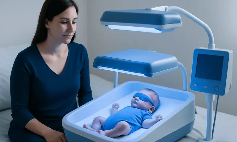 How home phototherapy works — jaundice light therapy at home