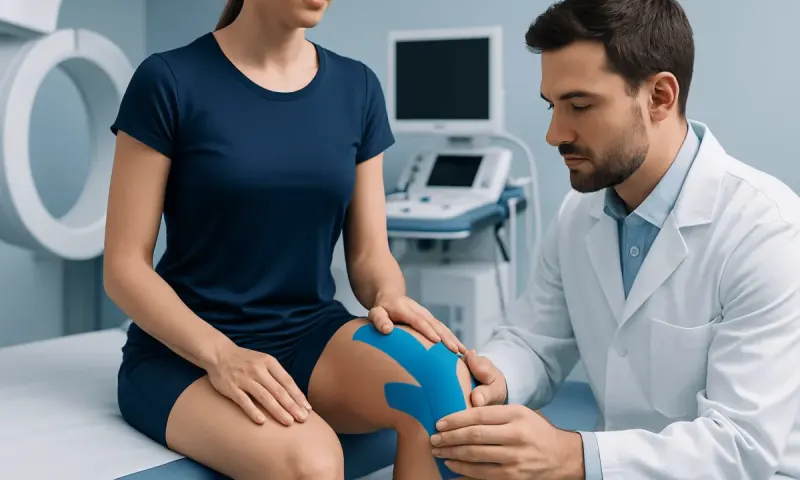 How Kinesiology Tape May Affect the Knee — kinesiology tape knee