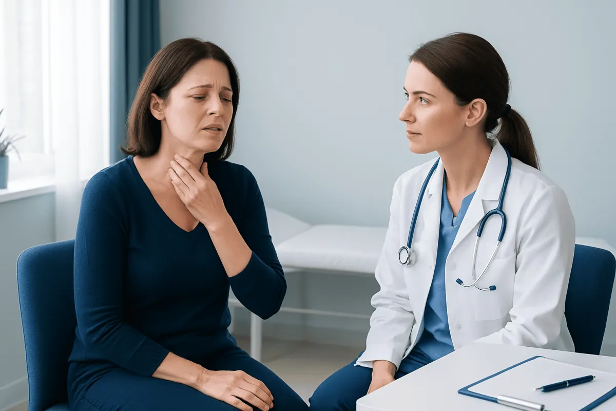 How laryngeal nerve problems can feel — laryngeal nerve