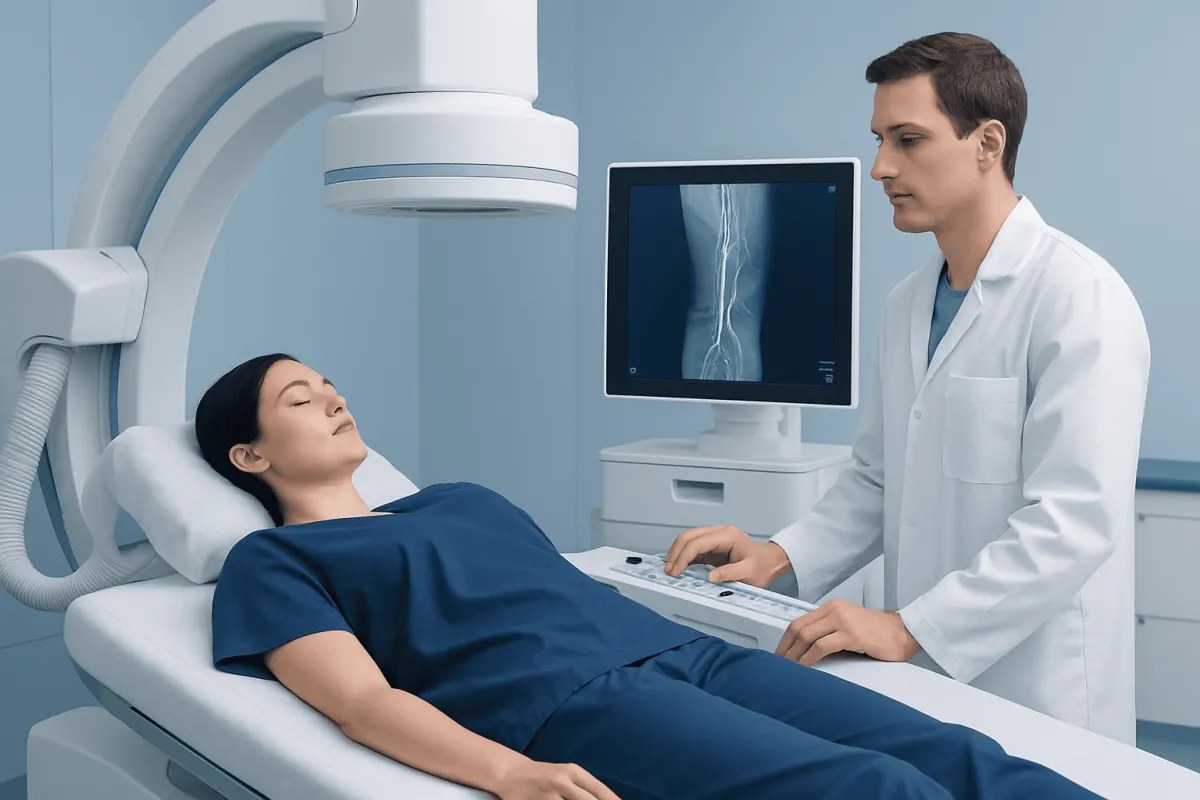 How lymphatic imaging works — lymphography procedure