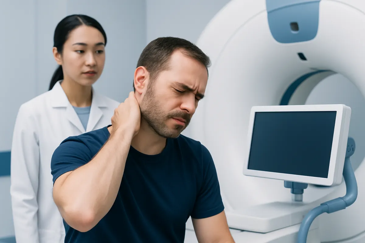 How neck pain can feel — pain in neck