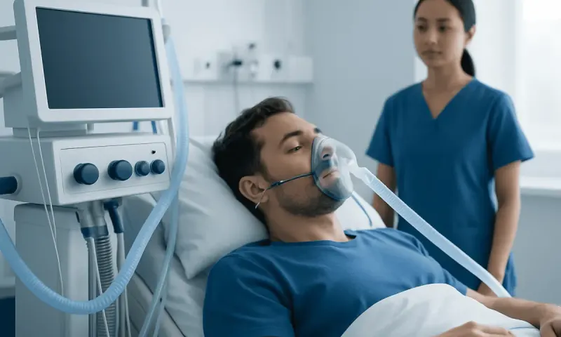 How normal breathing differs from paradoxical breathing — paradoxical breathing