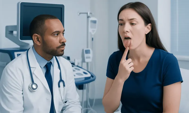 How Normal Healing Differs From Infection — infected tongue bar