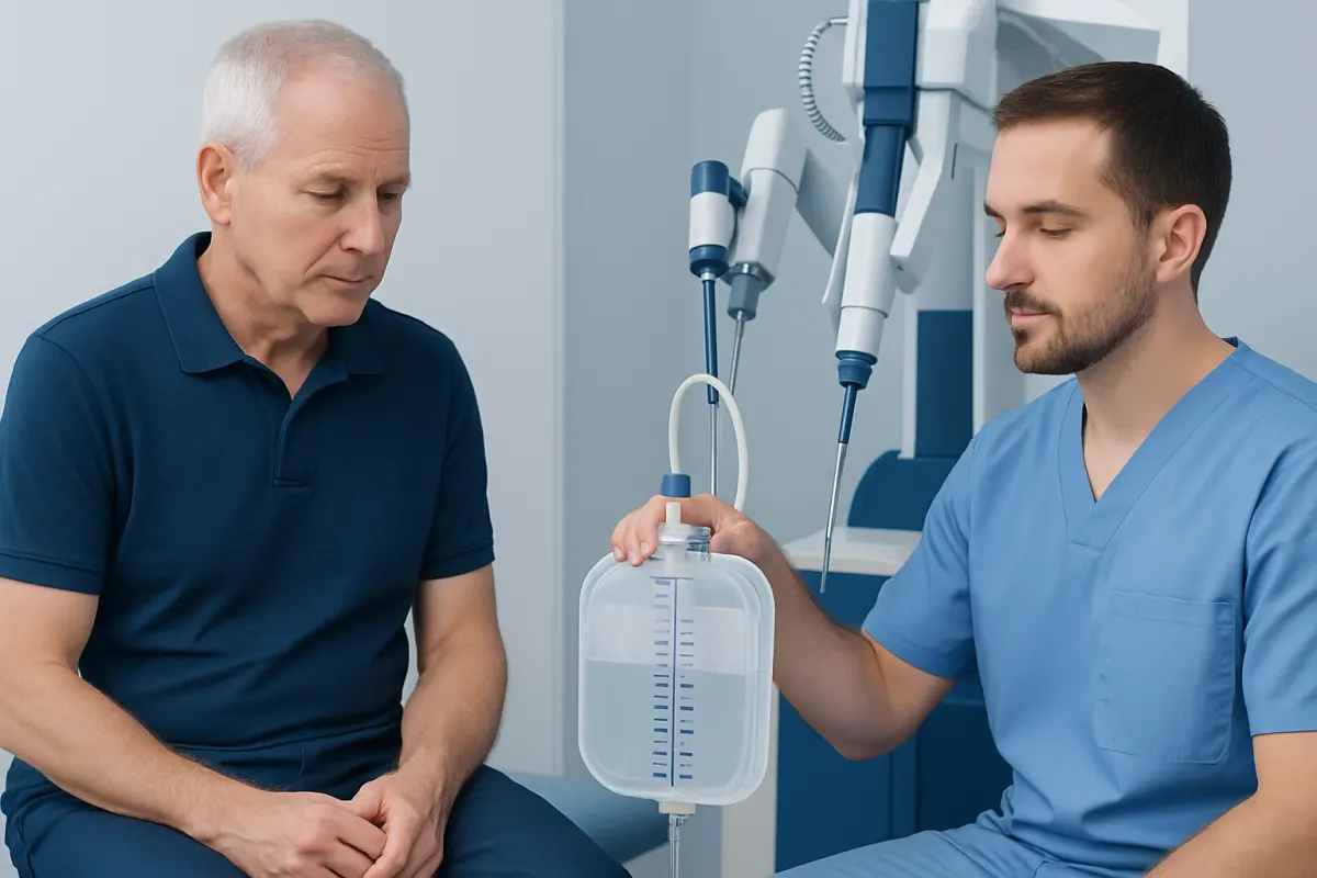 How prostate surgery affects continence — after prostate surgery bladder control