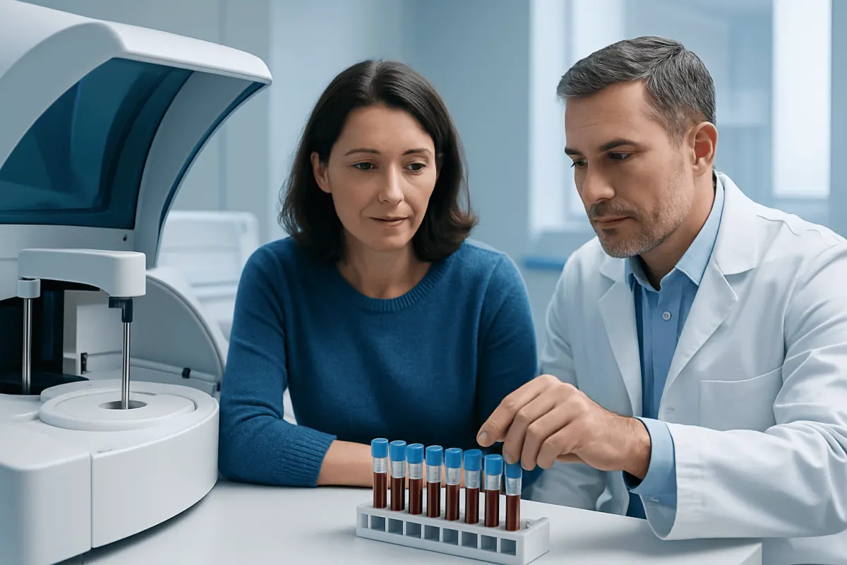 How reference ranges and context affect blood results — will a blood test show lymphoma