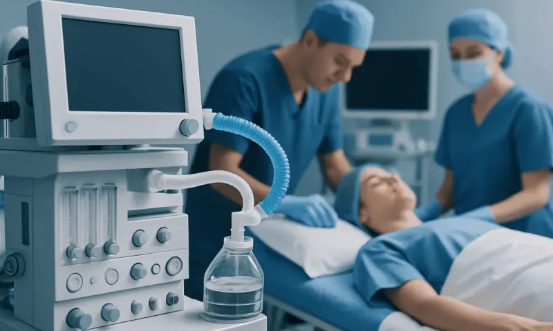 Medical team preparing for patient care in a hospital setting.