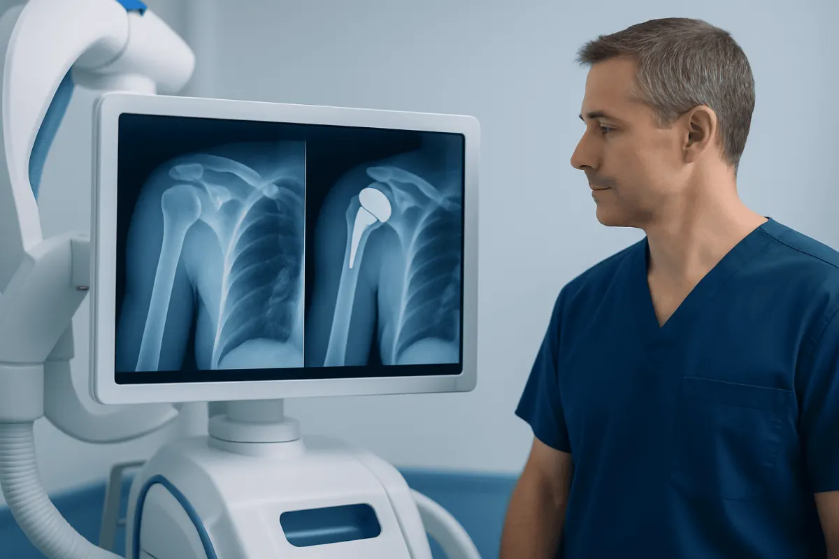 How Shoulder Replacement Works and Who May Benefit — shoulder replacement before and after
