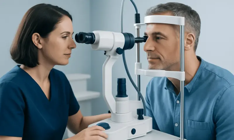 How SLT Works and Who May Be a Candidate — selective laser trabeculoplasty procedure