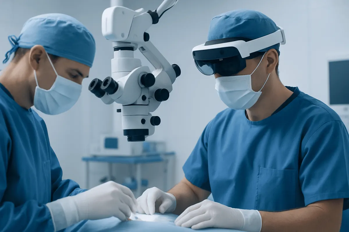 How surgeons use augmented reality during an operation — augmented reality in surgery