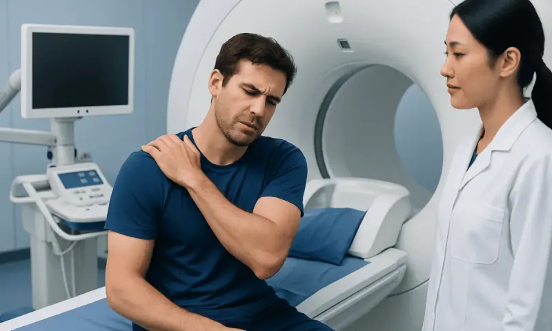 How swimmer's shoulder feels — swimmer's shoulder