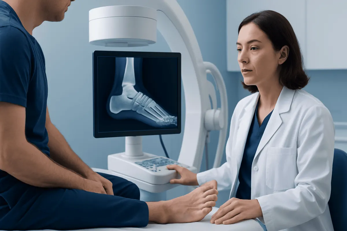 How the 26 foot bones are arranged — foot bones