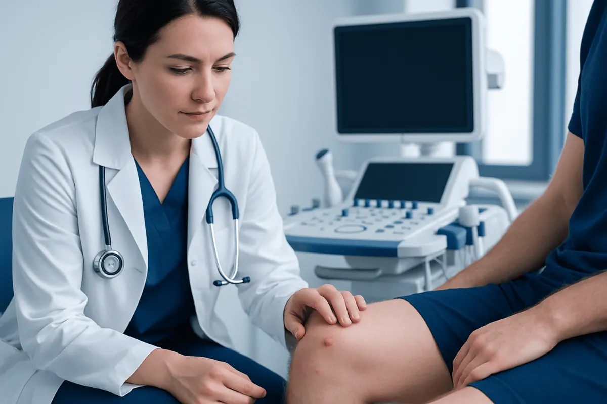 How the Bumps May Look and Feel — pimples in knee