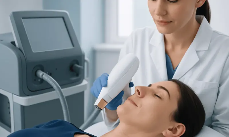 How the chin procedure is performed — laser hair removal for chin