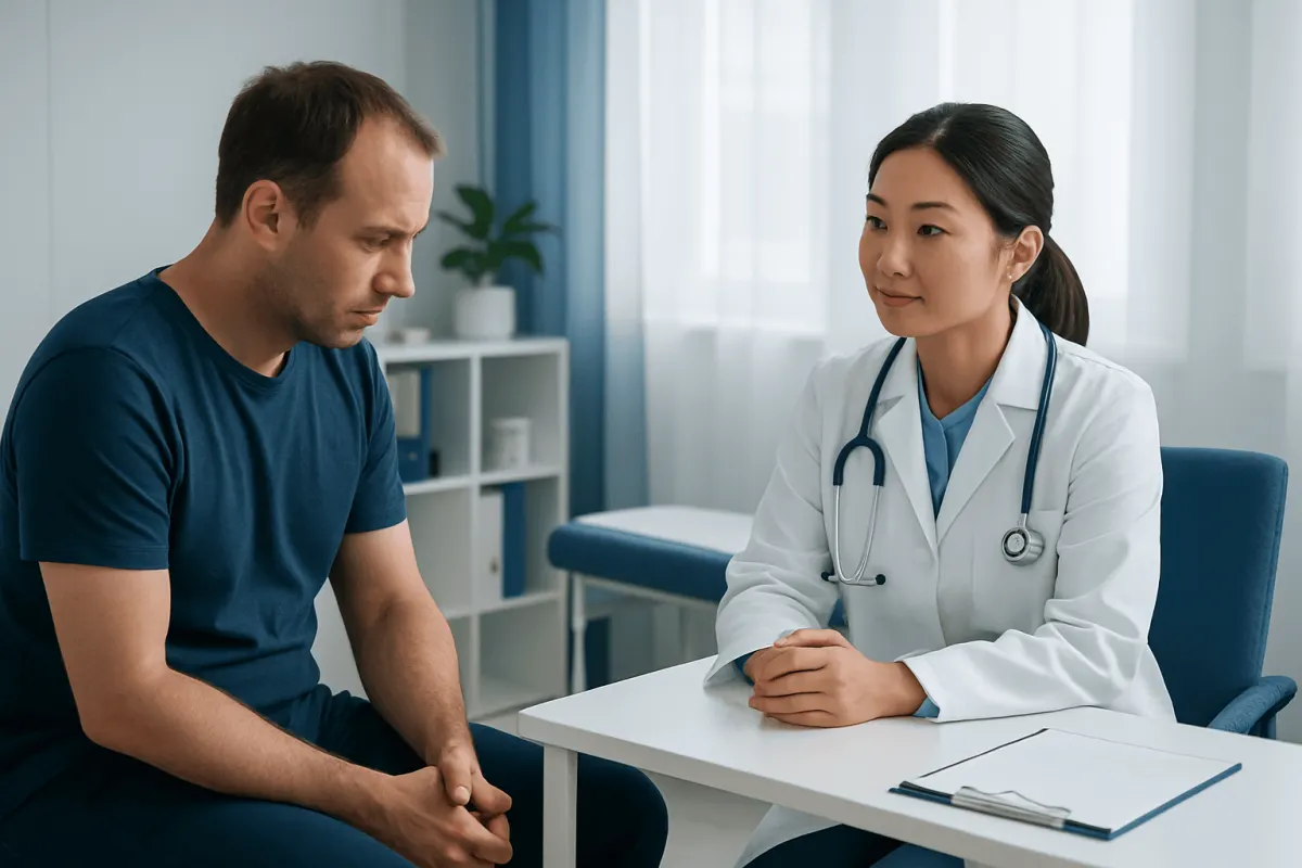 How the color, amount and timing of blood may help — bleeding after anal