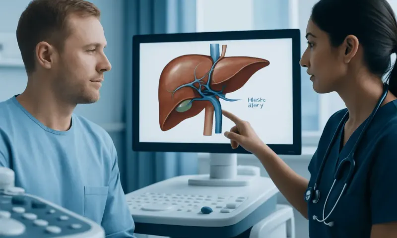 How the hepatic artery works with the liver — hepatic artery