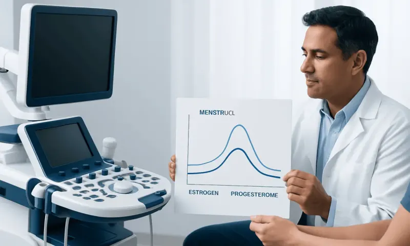 How the Hormones Change During the Menstrual Cycle — estrogen vs progesterone