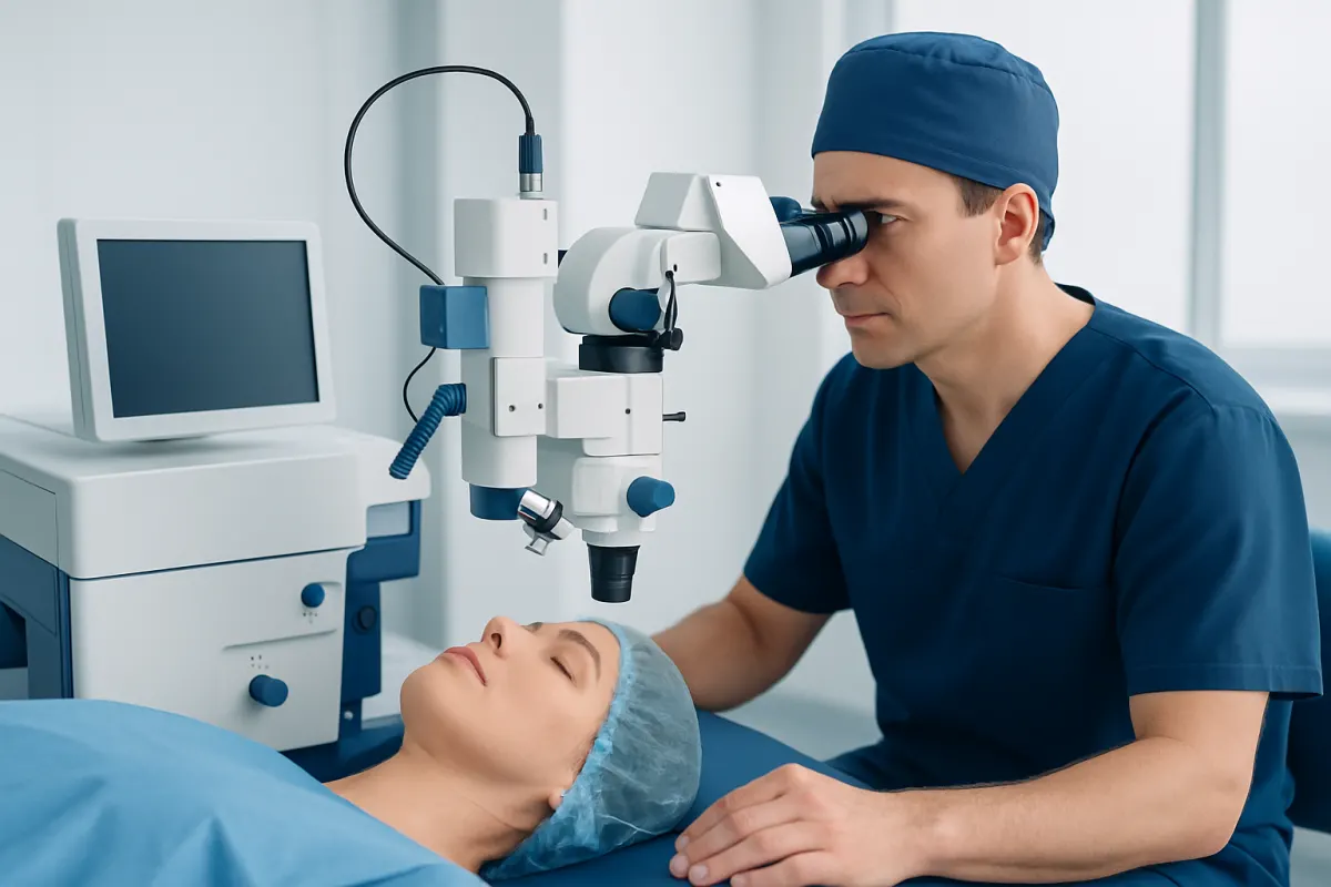 How the laser vitreolysis procedure works — laser vitreolysis