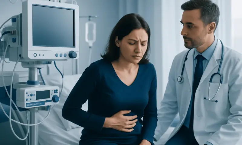How the pain may feel and other symptoms that matter — stomach ache upper right