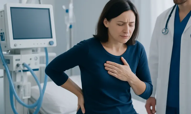 How the pain may feel and what symptoms can come with it — aching lungs and back