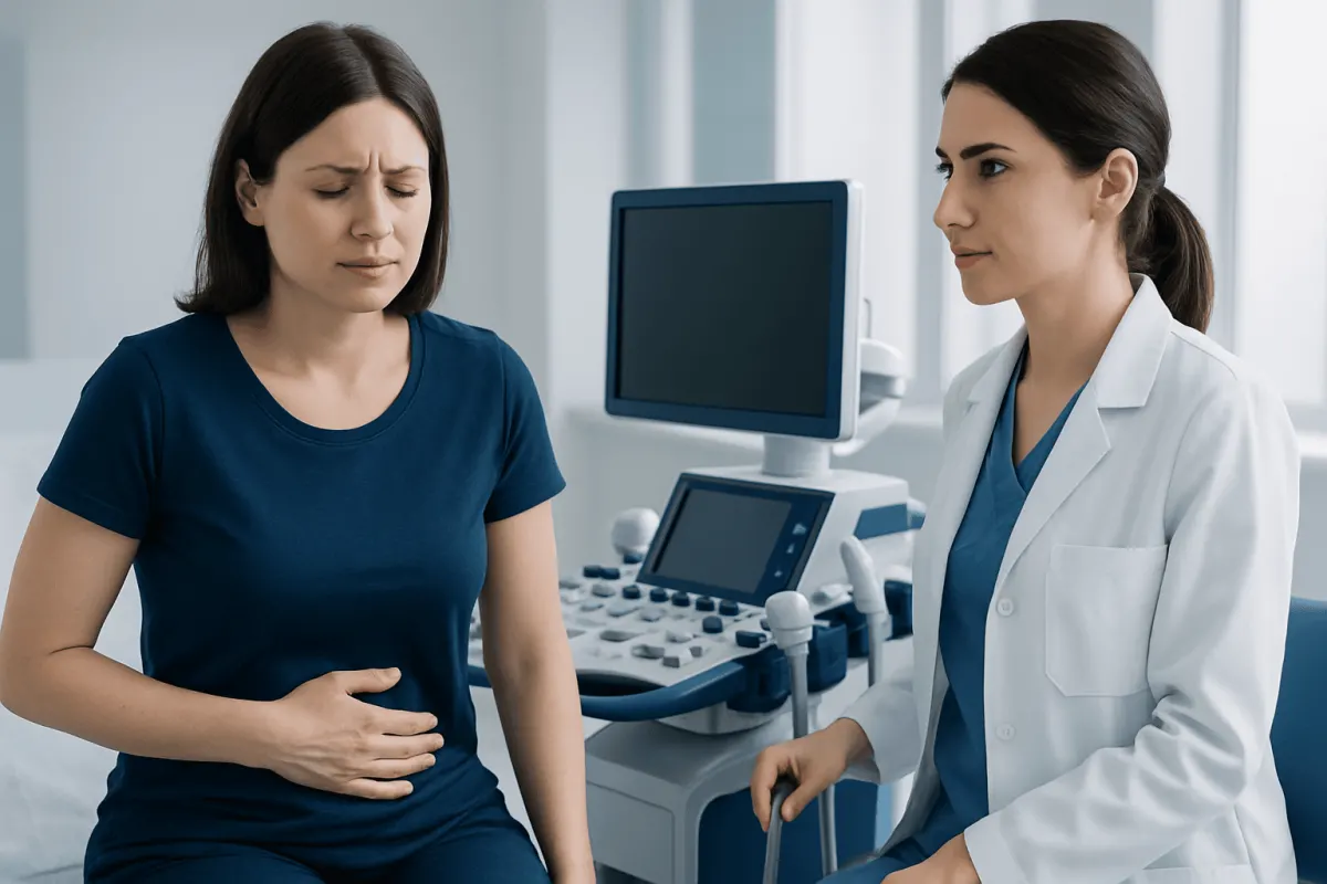 How the pain may feel and what symptoms matter — pains without period