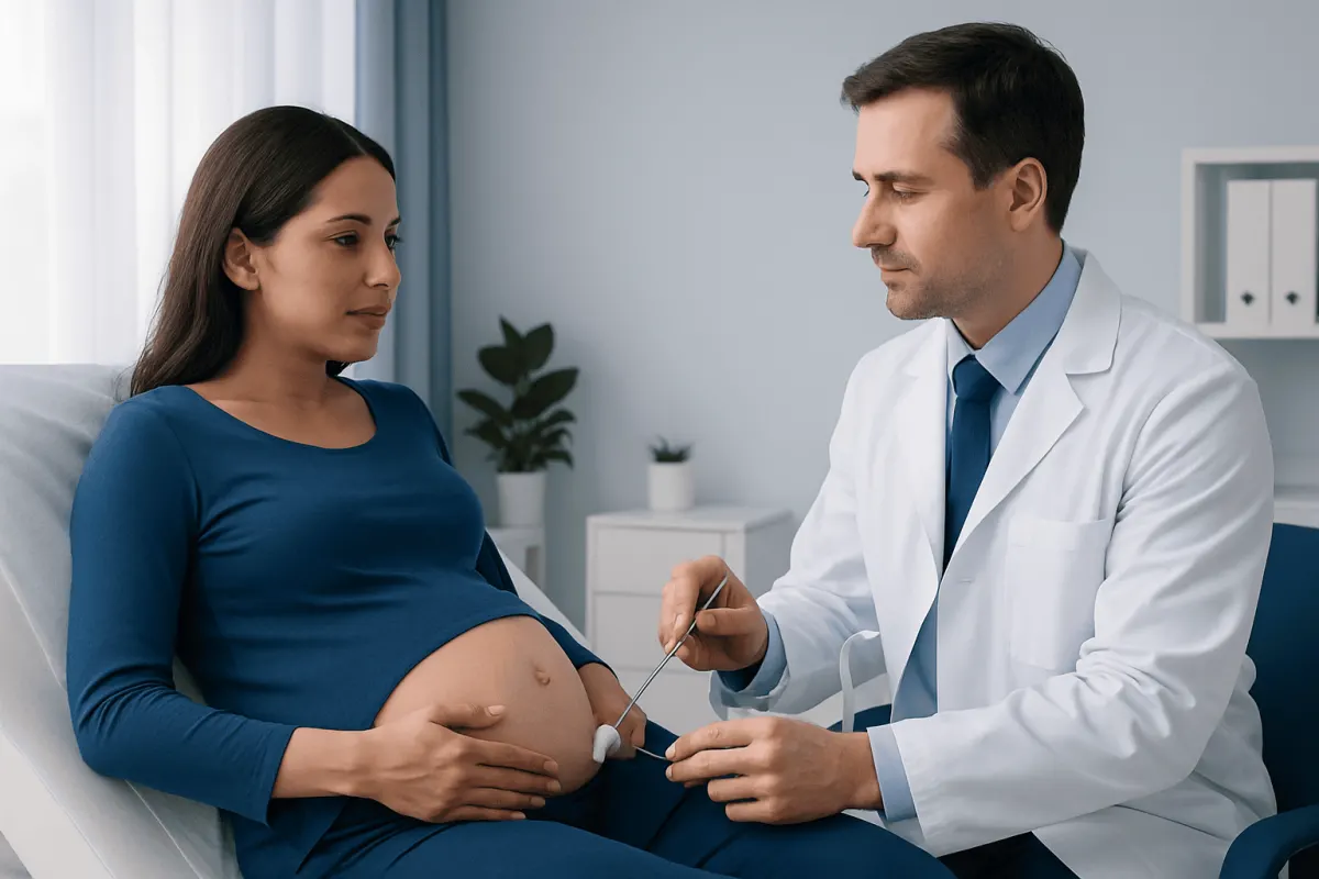 How the Procedure Is Performed — chorionic villus sampling