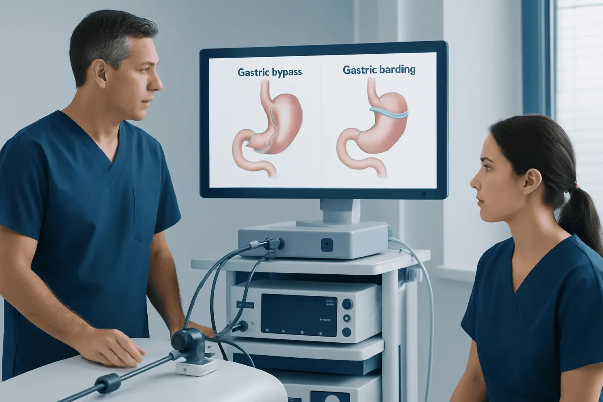 How the Procedures Work — gastric bypass vs gastric banding