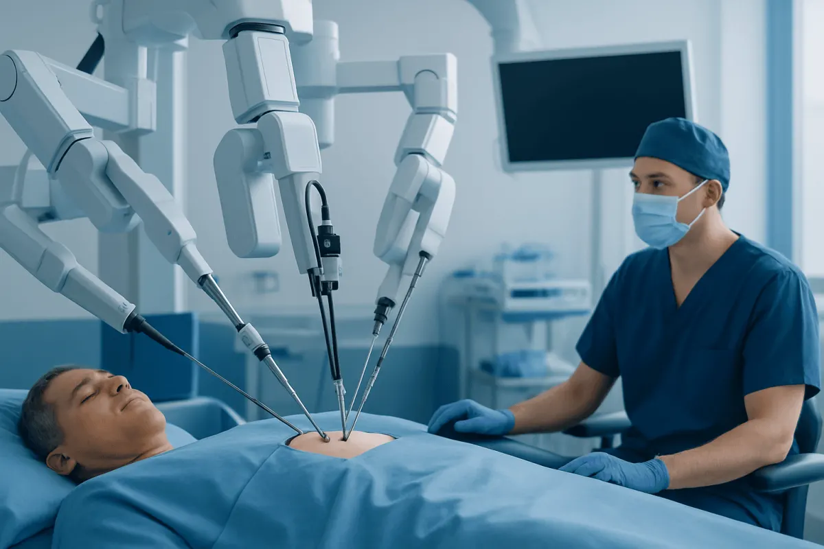 How the Robotic Approach Works — robotic-assisted heart bypass surgery