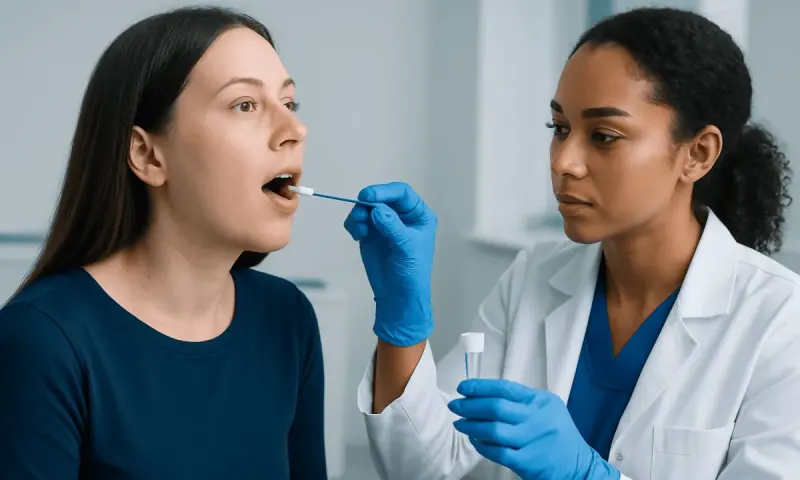 How the test is performed and what to expect — mouth swab drug test