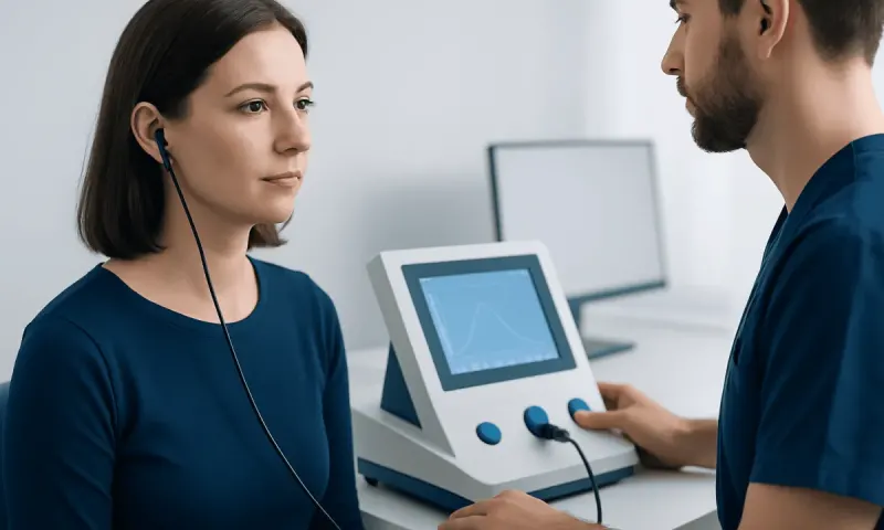 How the test works — tympanometry