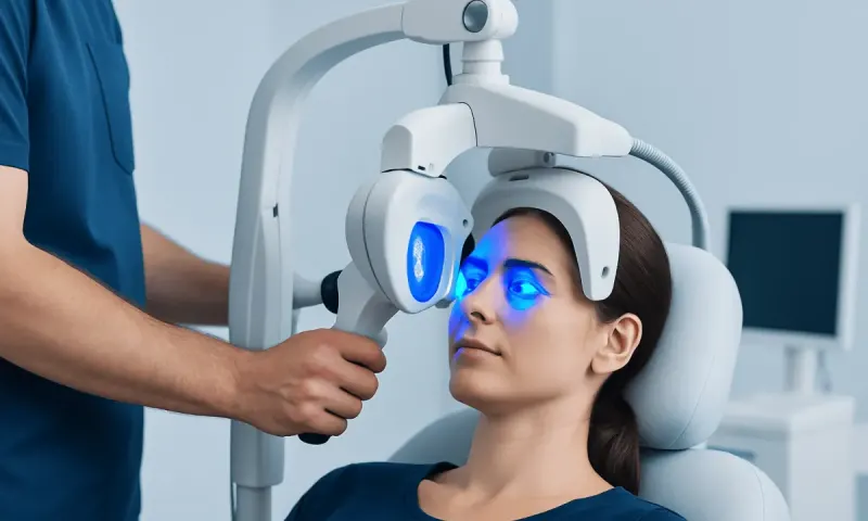 How the treatment works — low level light therapy for dry eyes