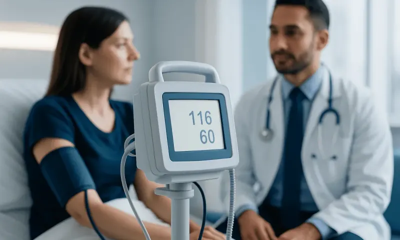 How this reading is classified — 116/60 blood pressure