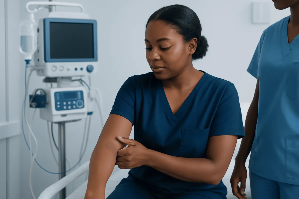 How to Identify a Bruise When Color Changes Are Subtle — bruises on black skin