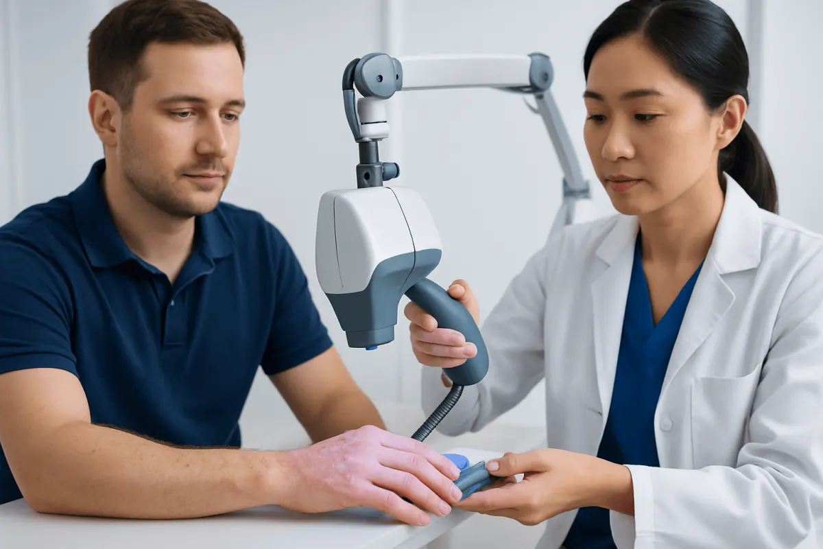 How treatment is planned and what the procedure may involve — hand eczema treatment