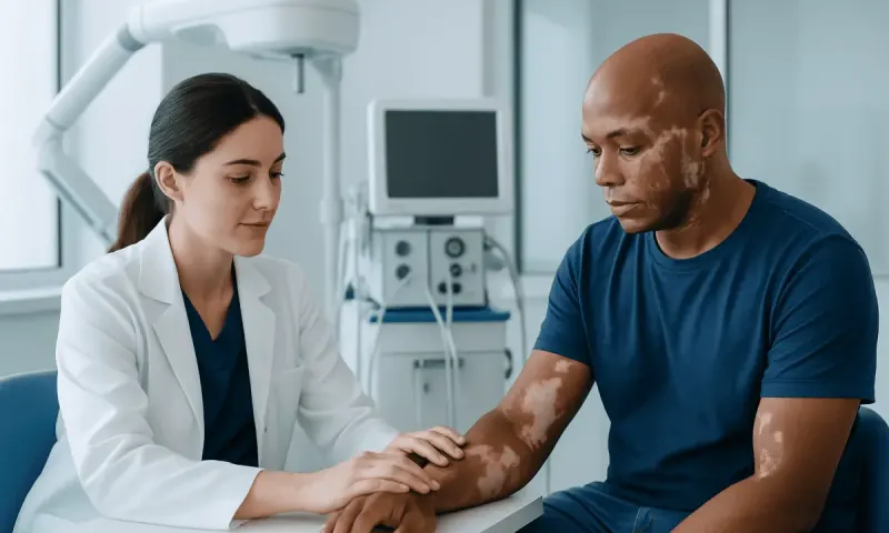 How vitiligo appears and where it can occur — vitiligo disease