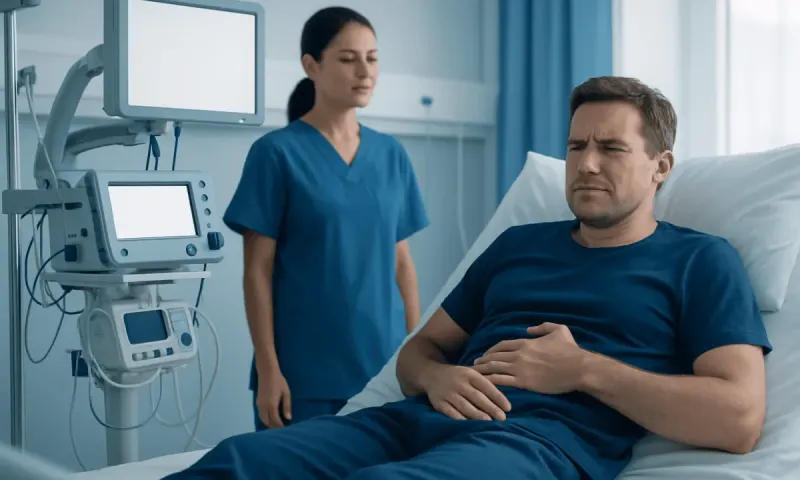 How wave-like abdominal pain feels — stomach pain that comes and goes in waves