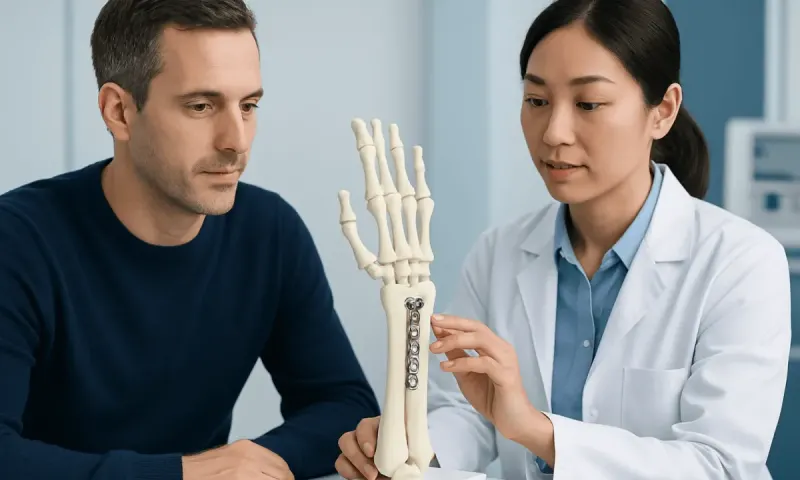 How Wrist Fusion Works and Who May Be a Candidate — wrist fusion plate