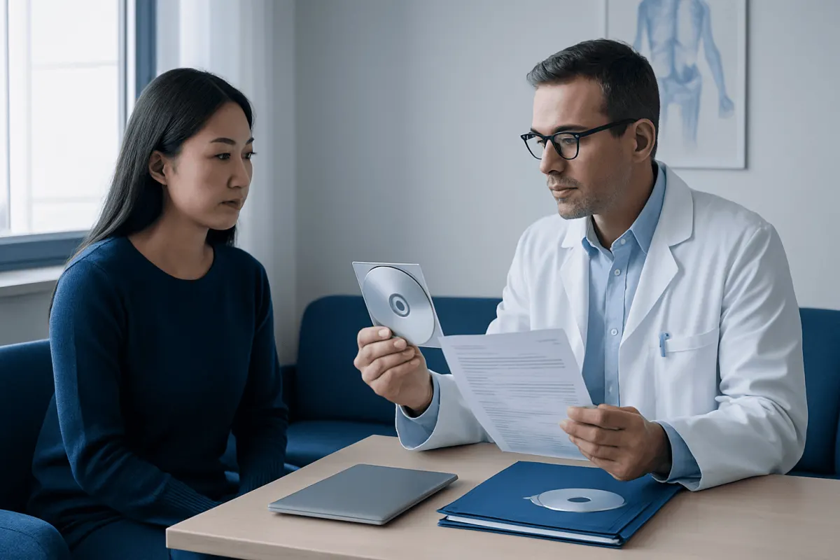 Imaging Files: Reports, CDs, and Digital Links — Medical records for treatment abroad